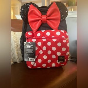 Disney Minnie Mouse Mini Convertible Backpack Cooler (Disney+Igloo collab)